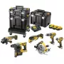 Įrankių rinkinys DeWalt DCK685P3T 18 V belaidis kombinuotasis rinkinys — 3×5,0 Ah baterijos, DCH273 kūjis, kampinis šlifuoklis, dėklas