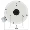 Hikvision Digital Technology DS-1280ZJ-M apsaugos kameros priedas jungiamoji dėžutė