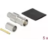 BNC lizdas užspaudimui RG-6 DeLOCK 90029