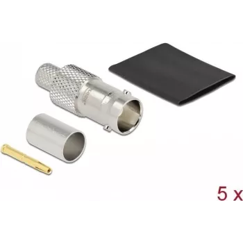 BNC lizdas užspaudimui RG-6 DeLOCK 90029