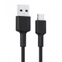USB-C į USB-A laidas Aukey CB-CA2, nailonu pintas, greitasis įkrovimas 3 A, 1 m