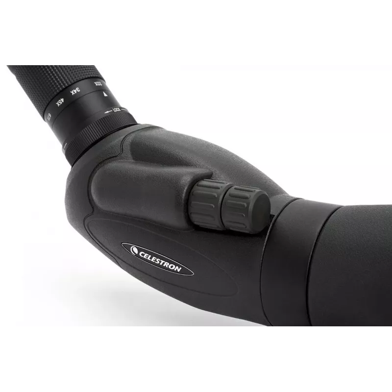 Celestron TrailSeeker 100-45 laipsnių stebėjimo žiūronas 67x BaK-4 juodas