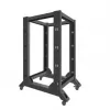 Lanberg Open Rack 19 18u 600x800 Juoda Lanberg