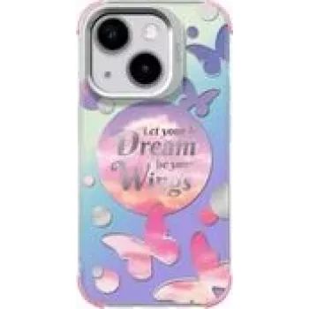 Telefono dėklas LAUT Pop Dreamy, skirtas Apple iPhone 15/14/13 su 6,1 colio ekranu, TPU + PET, įvairiaspalvis