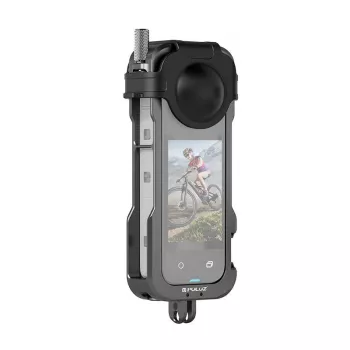 Apsauginis metalinis narvelis Puluz Insta360 X4 PU981B su objektyvo dangteliu