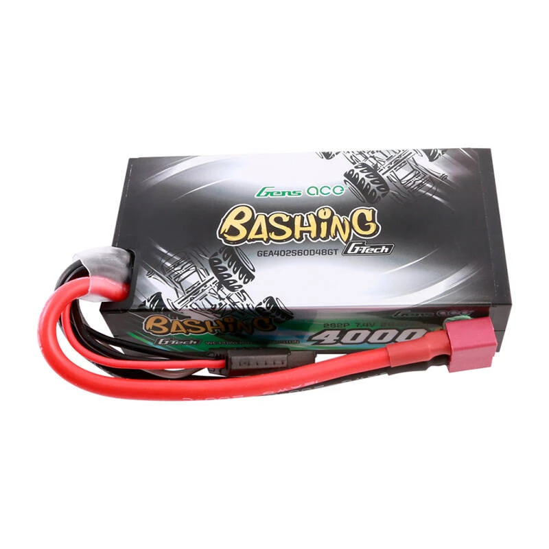 LiPo Gens ace G-Tech 4000mAh 2S2P 7,4V 60C baterijų blokas