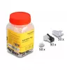 DeLOCK RJ45 modulinis kištukas Cat.6 50 vnt. rinkinys su patikima sklende