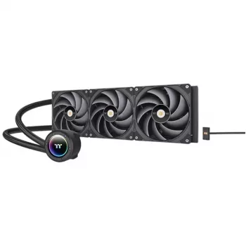 „Viskas viename“ skysčio aušintuvas Thermaltake CL-W401-PL14BL-A 14 cm juodos spalvos