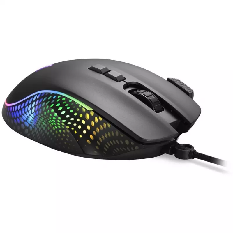 Sharkoon Mouse Shark Force 3 optinė 8 mygtukai 12.800DPI juoda