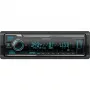 Elektronika KMM-BT508DAB, juoda, 1 DIN, 200 W, 50 W, 24 h, AAC, FLAC, MP3, WAV, WMA