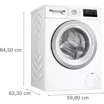 Bosch WAN2813APL Series 4 priekinio įkrovimo skalbimo mašina 8 kg 1400 aps./min. balta