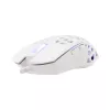 Pelė White Shark GM-5018 Caradoc RGB 7200 dpi balta