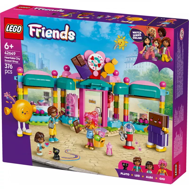 LEGO FRIENDS 42649 „Širdies ežero miesto“ saldainių parduotuvė
