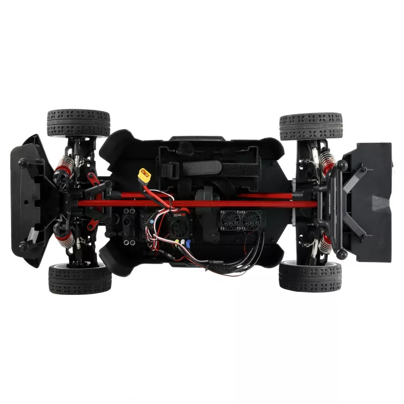Amewi RC Rallye Citroen CR3 WRC HyperGo 4WD 1 7 RTR juoda/raudona (21126)