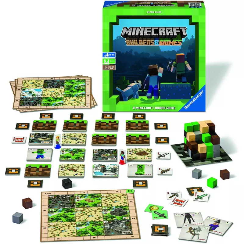 Minecraft Builder & Biomes, stalo žaidimas