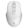 Belaidė pelė DEFENDER 52297 Silent Click — abiem rankoms tinkama, 2,4 GHz nano USB, 1600 DPI, balta