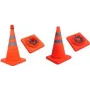 Sulankstomas saugos kūgis IWH 540320 — plastikinis, lengvai sulankstomas