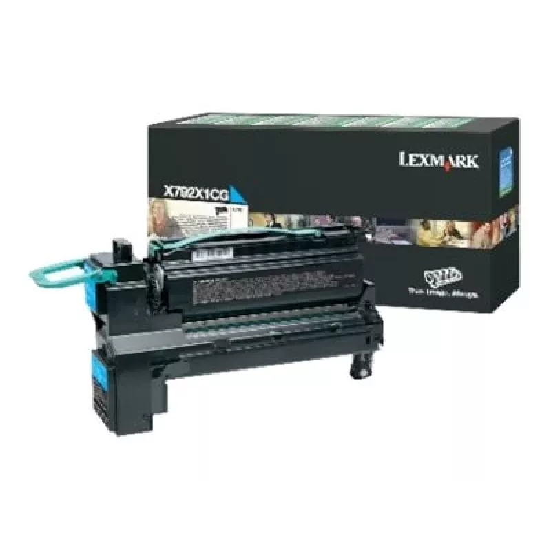 Lexmark X792X1CG - Žydras dažiklis - skirtas X792de, X792dte, X792dtfe, X792dtme, X792dtpe, X792dtse