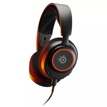 Steelseries Arctis Nova 3 ausinės, laidinės, galvos juostos, žaidimų, USB-C, juodos