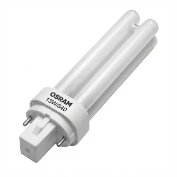 Osram DULUX D/E liuminescencinė lemputė 13 W G24q-1 Šaltai balta 900 lm