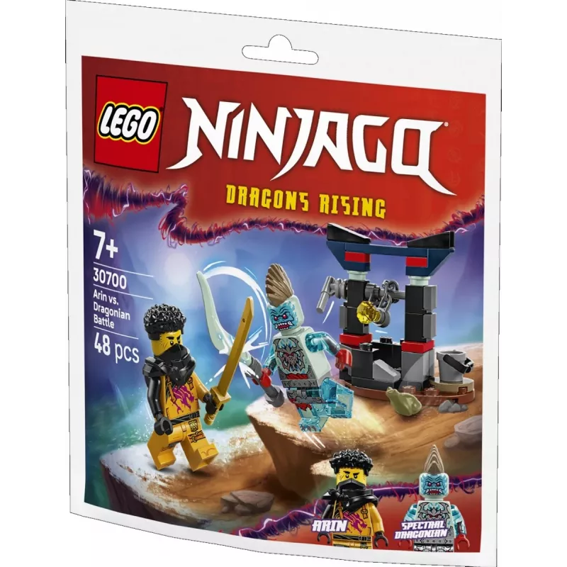 Statybinis žaislas LEGO rinkinys 30700 Arin's Battle with the Dragon Man polibag (mini rinkinys)