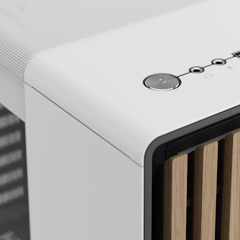 Fractal Design North Midi Tower baltas