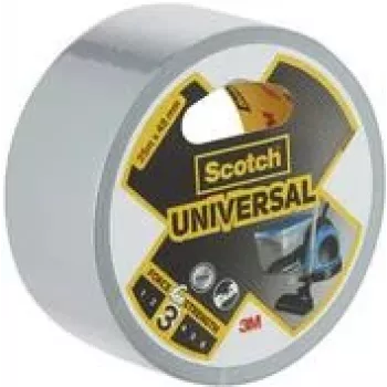 Lipni medžiaginė juosta 3M Scotch 48 mm x 25 m, sidabrinė, lanksti audeklo taisymo juosta