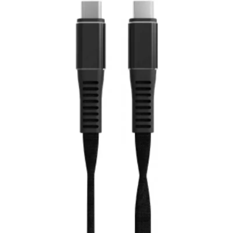 Menatwork NCABLE-LE-UC-UC-1.2M USB laidas 1,2 m USB C juodas (NCABLE-LE-UC-UC-1.2M)