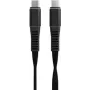 Menatwork NCABLE-LE-UC-UC-1.2M USB laidas 1,2 m USB C juodas (NCABLE-LE-UC-UC-1.2M)