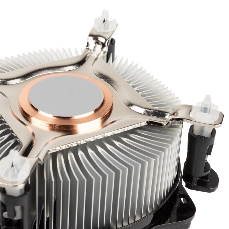 CPU aušintuvas Akasa AK-955A-BV2, skirtas Intel Socket T/775, sukurtas Pentium 4 iki 2,6 GHz