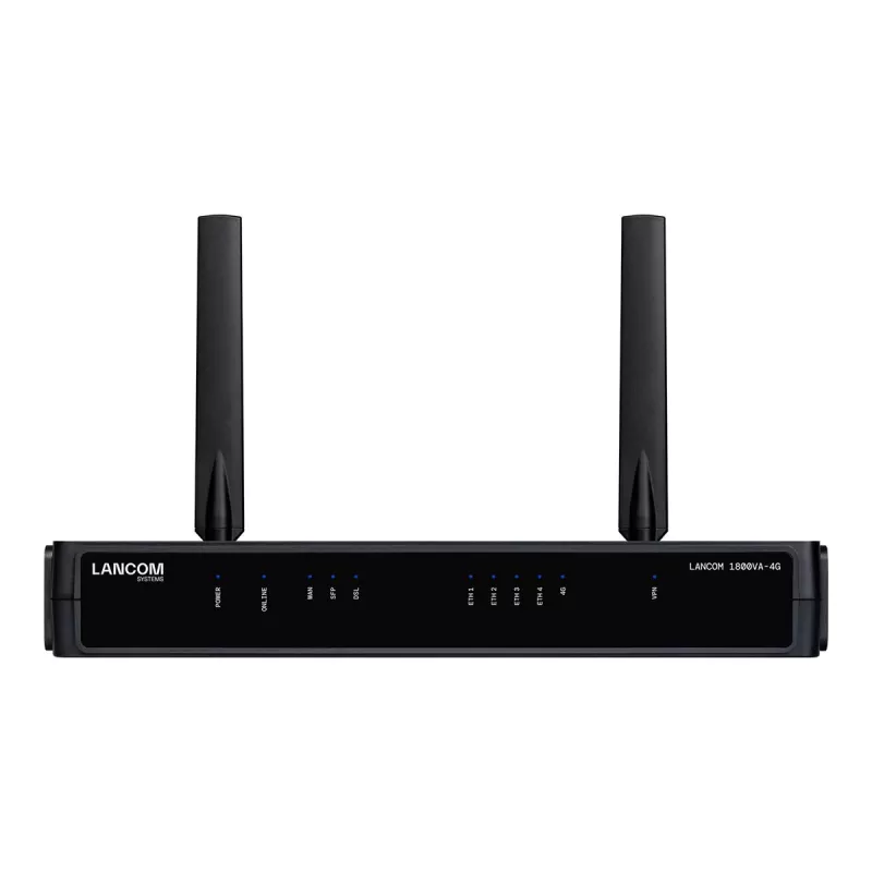 Lancom 1800VA-4G - Maršrutizatorius - DSL modemas 4 prievadų jungiklis