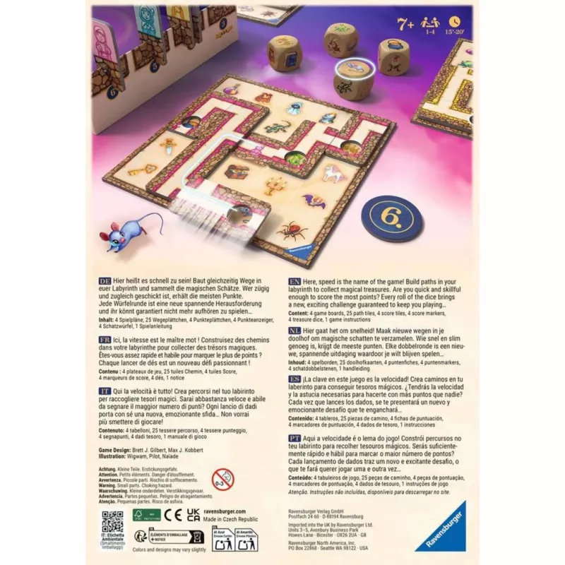 Labyrinth GO, stalo žaidimas