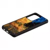 Telefono dėklas iKins Samsung Galaxy S20 Ultra — juodas, modelis 'Cafe Terrace'