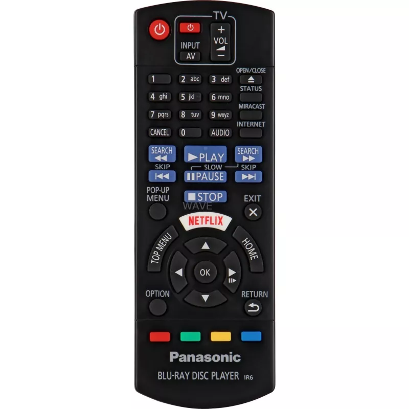 Panasonic Blu-ray grotuvas DMP-BDT168EG DVD-Video, MP3, WMA, JPEG, WAV, XviD, AAC, AVCHD, MKV, CD-DA, FLAC, MPO, BD-MV, ALAC USB jungtis