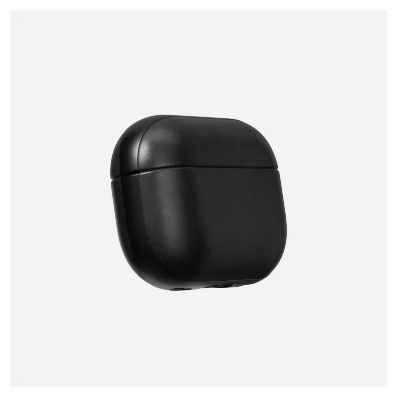 Nomad Modern Leather dėklas — Oda, Mikropluoštas, Polikarbonatas, Juoda