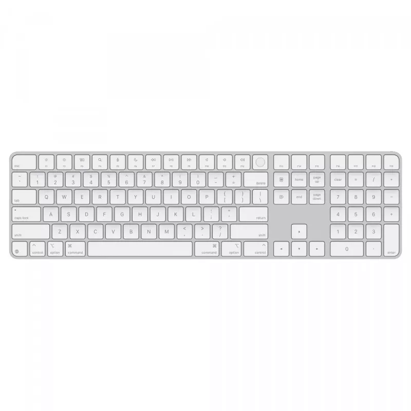Apple Magic klaviatūra Universal USB + Bluetooth QWERTY US English White MXK73LB/A