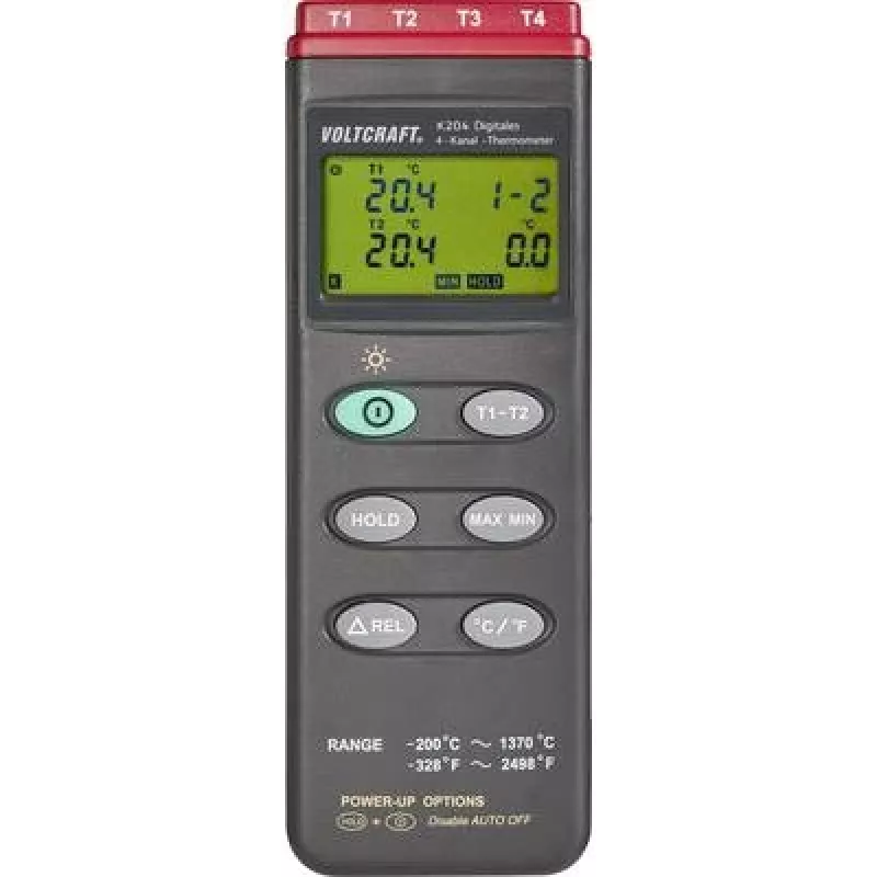 Voltcraft K204 temperatūros matavimo prietaisas, termometras (304)