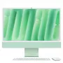 iMac 24 Retina 4.5k Display M4, Green, M4 (10-CPU/10-GPU), 16GB, 512GB, standard glass, Touch ID, German, Gigabit Ethernet, Magic pelė, MWV03D/A