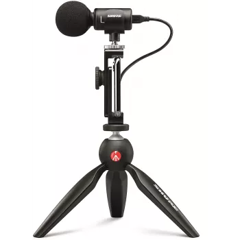 Shure MV88+ VIDEO KIT Black stalinis mikrofonas