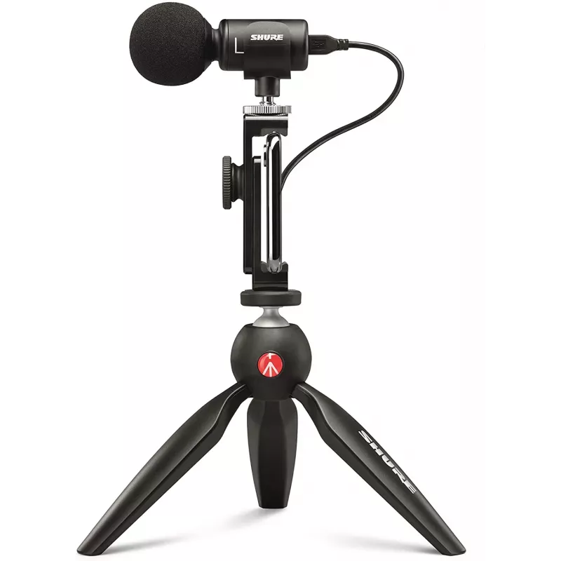 Shure MV88+ VIDEO KIT Black stalinis mikrofonas