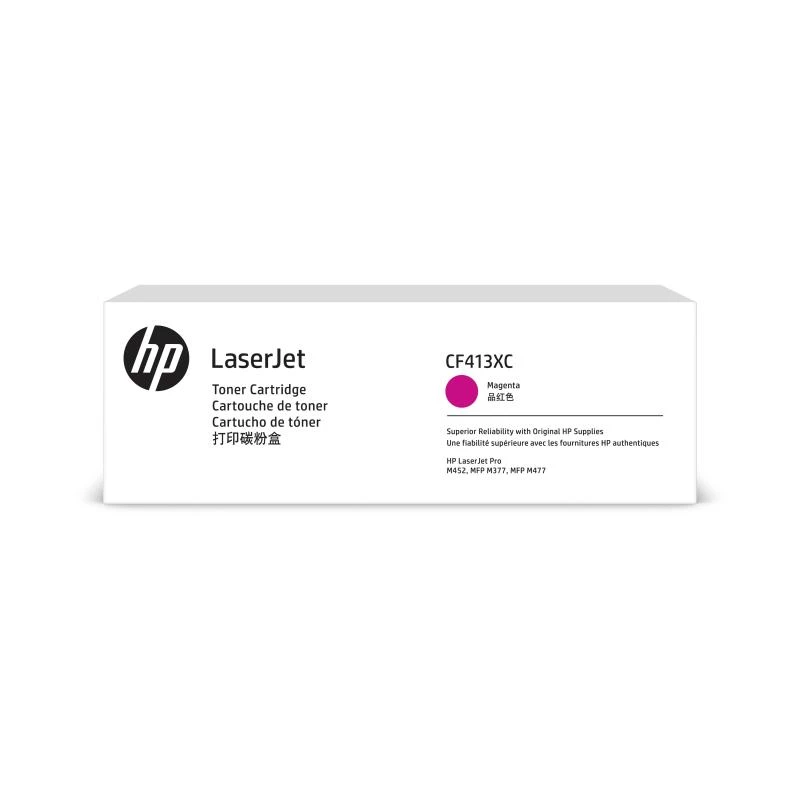 HP CONTRACT kasetė Nr. 410X HP410X HP 410X rausvai raudona HC (CF413XC)