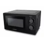 Solo mikrobangų krosnelė ESPERANZA ESTOFADO — 20 l, 700 W, 5 galios lygiai, 24,5 cm sukamoji lėkštė, juoda