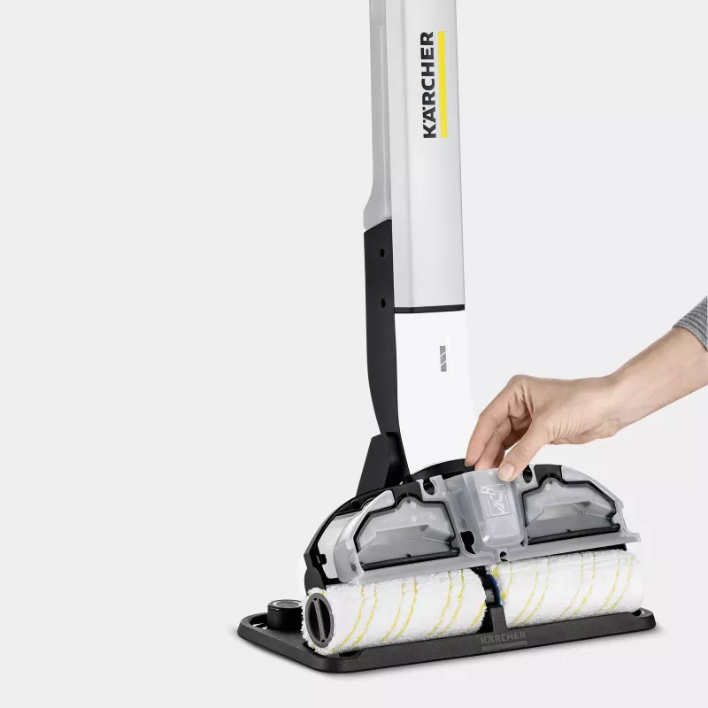Kärcher EWM 2 stick vacuum baterija Wet Juoda, White, Geltona 2.5 Ah