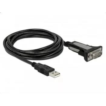 DELOCK USB 2.0 Type-A į 1x serijinis RS-232 DB9 adapteris 3 m
