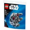 LEGO konstrukcinis žaislas 30708 Star Wars Millennium Falcon Mini-Model Polybag, mažas kolekcinis rinkinys