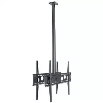 HAGOR HA DH Duo L - tvirtinimo komplektas (laikiklis) - 2 LCD-/Plasma-Konsolen (Back-to-Back) - juoda - ekrano dydis: 140-191 cm (55-75) - lubų montavimas