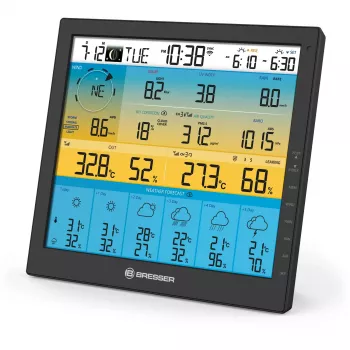 Skaitmeninė orų stotelė Bresser Optics 7003220 Juoda LCD Wi-Fi