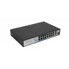 Jungiklis Extralink VIRTUS V3 Nevaldomas L2 16x Fast Ethernet (10/100) PoE 1U Juodas