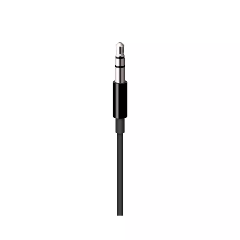 Apple | Lightning į 3,5 mm garso kabelį | Juodas | Šis dvikryptis kabelis gali būti naudojamas su 3,5 mm garso išvesties ir įvesties prievadais, leidžiantis prijungti AirPods Max ar Bea