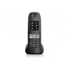 Gigaset E630HX DECT belaidžio telefono ragelis su skambučio numerio atpažinimu, juodos spalvos